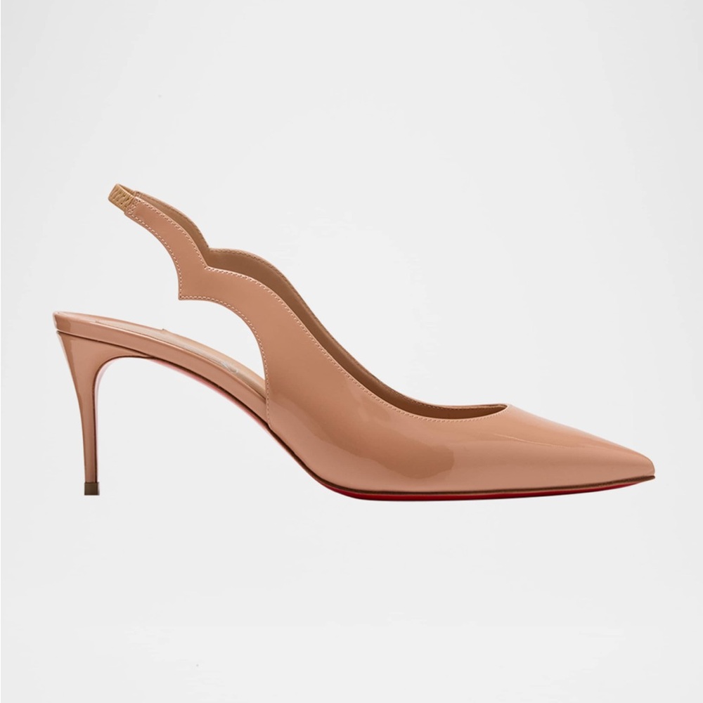 Christian Louboutin Blush Slingback Heels
